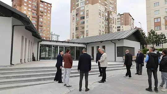 İldem'e yapılan sosyal tesis genç ve yaşlıları bir araya getirecek