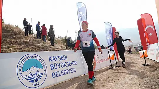 İlk defa yapılan Oryantirik Yarışması'nda sporcular Erciyes'ten memnun