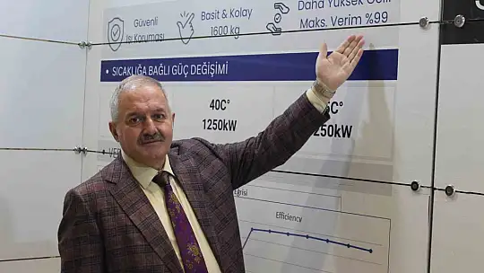 İlk yerli invertör Kayseri'de görücüye çıktı