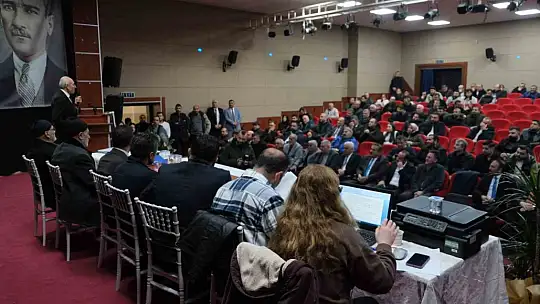 İncesu Şoförler ve Otomobilciler Odası'nda Büyüköz güven tazeledi