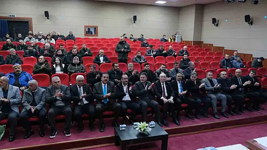 İncesu Şoförler ve Otomobilciler Odası'nda Büyüköz güven tazeledi