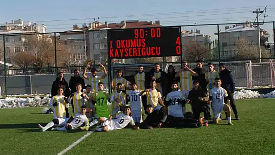 İsmail Okumuş FK: 4 - Kayserigücü FK: 0