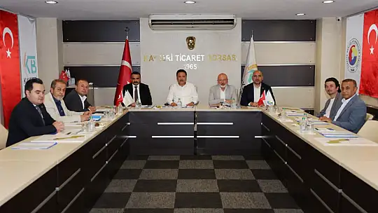 Jeotermal Sera OSB Toplantısı KTB'de yapıldı