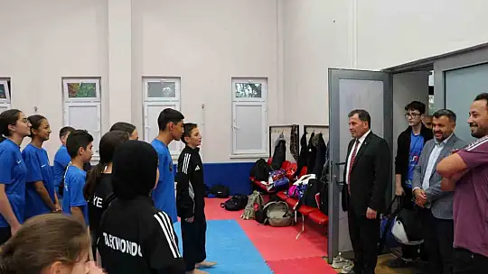 Kabakcı'dan Gevher Nesibe Spor Salonu'na Ziyaret
