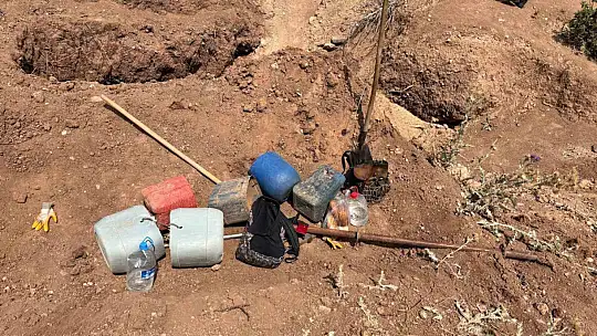 Kaçak kazı yapanlara suçüstü: Define avcıları dronla tespit edildi