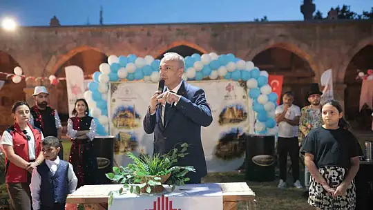 Kadim vakıf geleneği tarihi Kervansarayda yaşatıldı