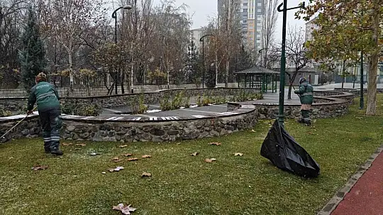 Kadınlar temizlik aşklarını parklara da yansıtıyor