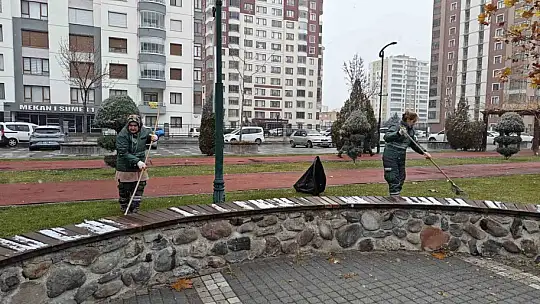 Kadınlar temizlik aşklarını parklara da yansıtıyor