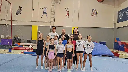 Kahramanmaraş Cimnastik Takımı Kayseri'de kampa girdi