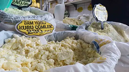 Kaliteli peynir kokusundan anlaşılır