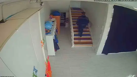 Kameradan gördü, hayat kurtarmaya böyle koştu