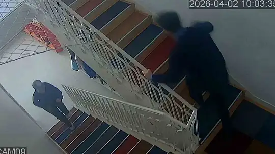 Kameradan gördü, hayat kurtarmaya böyle koştu