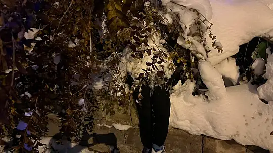 Kardan adamı ceset sandı, ortalığı birbirine kattı