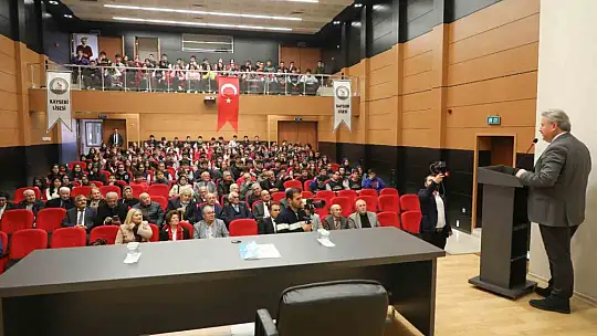 Kariyer Günleri, Başkan Palancıoğlu ile Kayseri Lisesi öğrencilerini bir araya getirdi