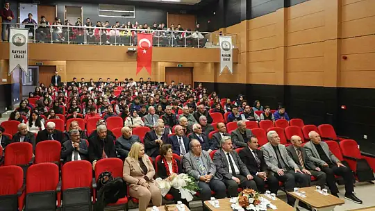 Kariyer Günleri, Başkan Palancıoğlu ile Kayseri Lisesi öğrencilerini bir araya getirdi
