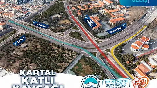 Kartal Katlı Kavşağı'nın inşa hazırlıkları devam ediyor