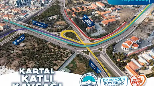 Kartal Katlı Kavşağı'nın inşa hazırlıkları devam ediyor