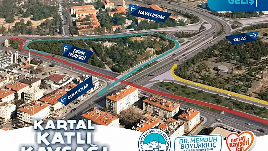 Kartal Katlı Kavşağı'nın inşa hazırlıkları devam ediyor