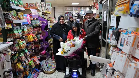 Kas hastası Rabia'nın hayali gerçek oldu