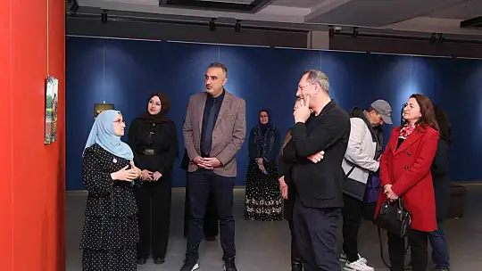 KAYMEK'in 1 Kalem 1 Fırça Sergisi sanatseverlerle buluştu