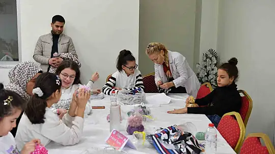 KAYMEK'in yarıyıl tatili etkinliğine öğrencilerden yoğun ilgi