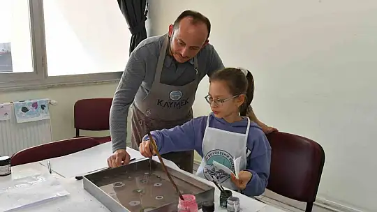 KAYMEK'in yarıyıl tatili etkinliğine öğrencilerden yoğun ilgi