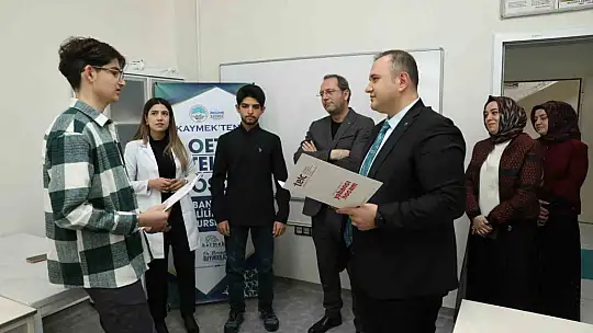 KAYMEK'te Almanca yeterlilik belgesi sahiplerini buldu