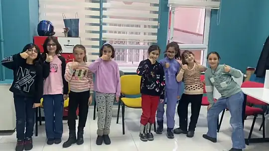 KAYMEK'te çocuklar matematikle hem eğleniyor hem öğreniyor