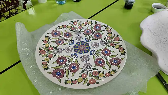 KAYMEK'ten Türk Dünyası Kültür Başkenti vizyonuna güçlü katkı: Çini sanatına yoğun ilgi