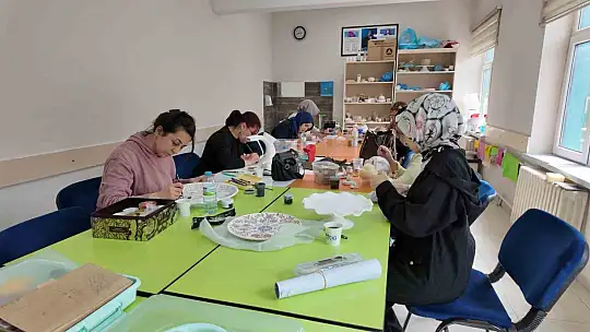 KAYMEK'ten Türk Dünyası Kültür Başkenti vizyonuna güçlü katkı: Çini sanatına yoğun ilgi