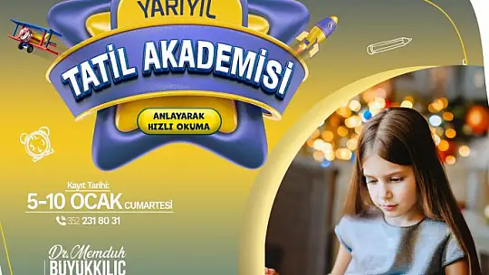 KAYMEK'ten yarıyıl tatil akademisi