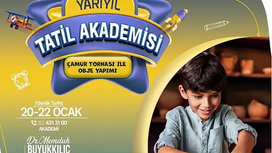 KAYMEK'ten yarıyıl tatil akademisi