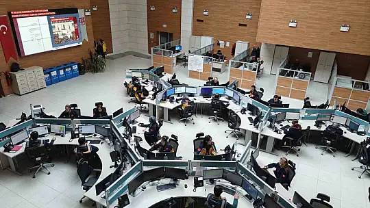 Kayseri 112 Acil Çağrı Merkezi 2025'te 1 milyon 500 bin çağrıyı cevapladı