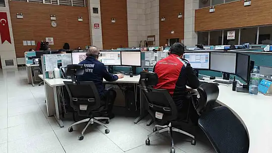 Kayseri 112 Acil Çağrı Merkezi 2025'te 1 milyon 500 bin çağrıyı cevapladı