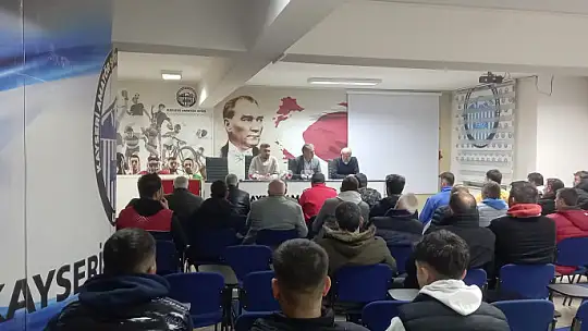 Kayseri 2. Amatör Küme fikstür çekimi yapıldı