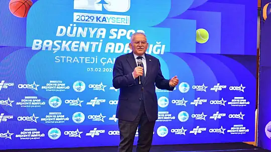 Kayseri 2029 Dünya Spor Başkenti yolunda