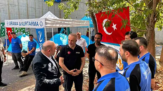 Kayseri AFAD muhtemel İstanbul depremine karşı Kartal'da hazırlık yaptı