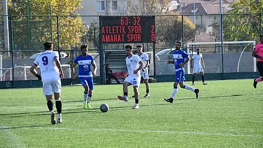 Kayseri Atletikspor kazandı, lider oldu