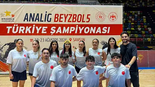 Kayseri, beyzbolda Türkiye dördüncüsü oldu
