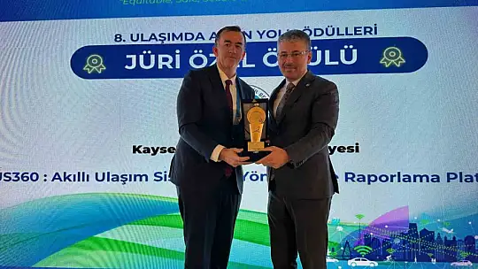 Kayseri Büyükşehir, 2025'i ödüllerle taçlandırdı
