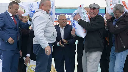 Kayseri Büyükşehir Belediyesi'nden tarımsal üreticiye 783 milyon TL'lik dev destek