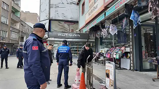 Kayseri Büyükşehir'de düzenli bir şehir için 'kaldırım' denetimi