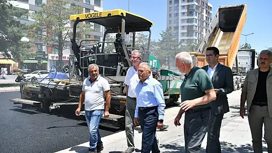 Kayseri Büyükşehir'den 1,5 milyar TL'lik fen işleri yatırımı