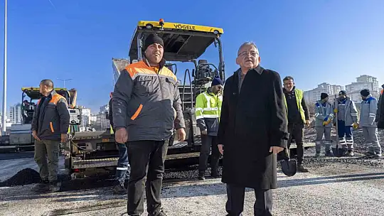 Kayseri Büyükşehir'den 1,5 milyar TL'lik fen işleri yatırımı