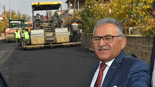 Kayseri Büyükşehir'den 1,5 milyar TL'lik fen işleri yatırımı