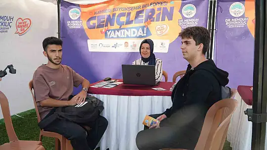 Kayseri Büyükşehir'den üniversite öğrencilerine 'şehre hoş geldiniz' desteği