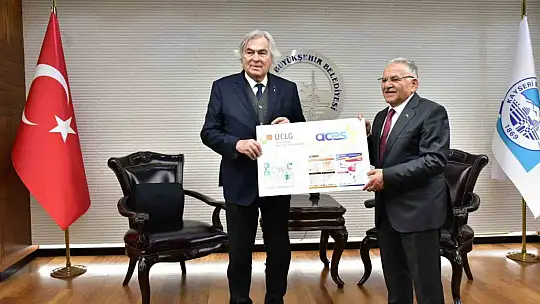 Kayseri Büyükşehir'e Avrupa'dan 'Altın Bayrak' ödülü