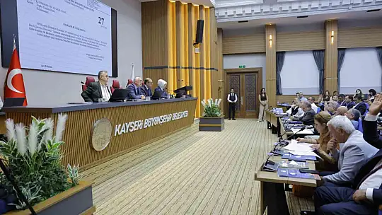 Kayseri Büyükşehir Meclisi 76 gündem maddesini karara bağladı
