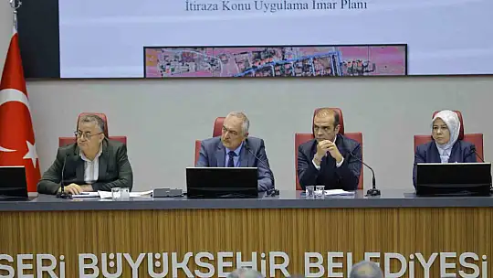Kayseri Büyükşehir Meclisi 76 gündem maddesini karara bağladı