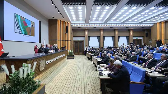 Kayseri Büyükşehir Meclisi'nde önemli kararlar